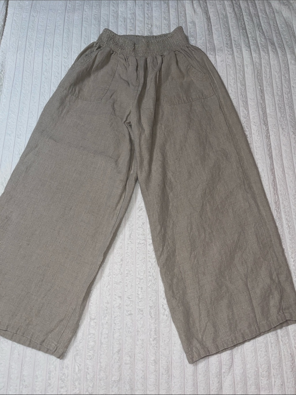 NOMAD The Label Linen Pant | Size 16